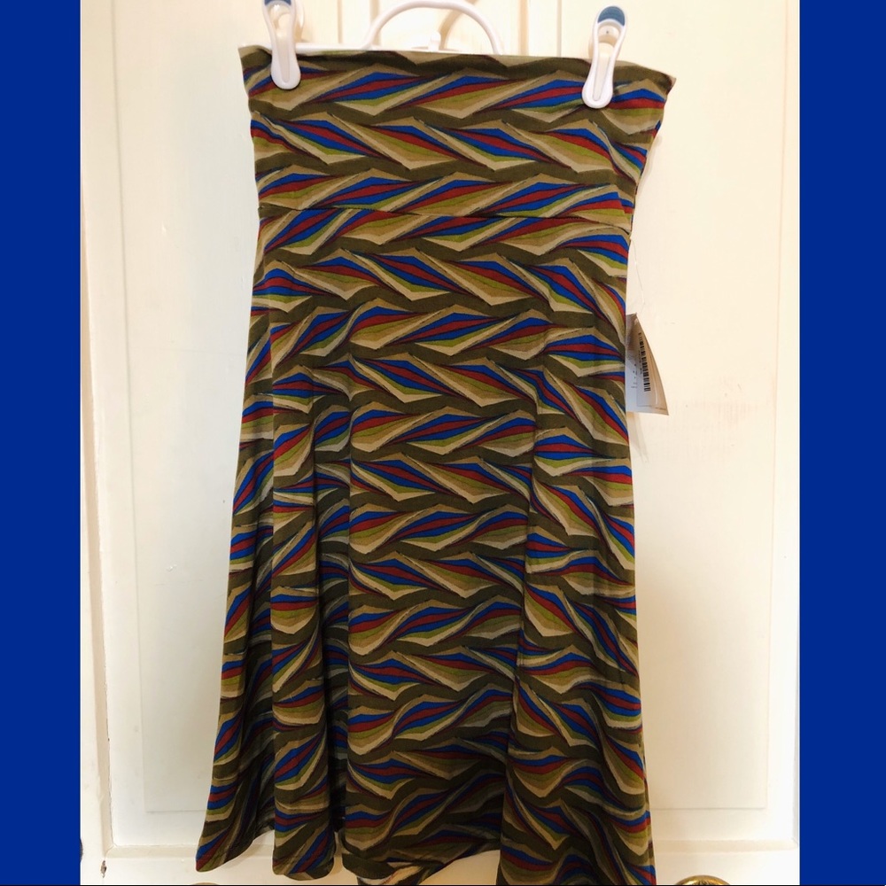 LuLaRoe Azure Skirt XS NWT